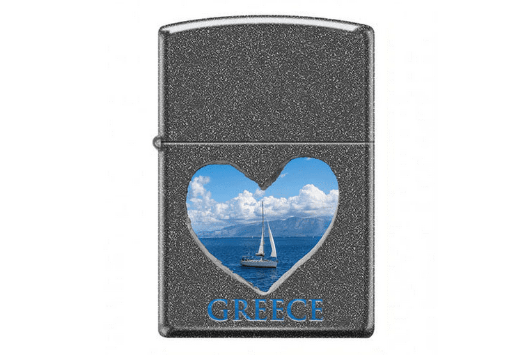 Greece Heart Ocean View