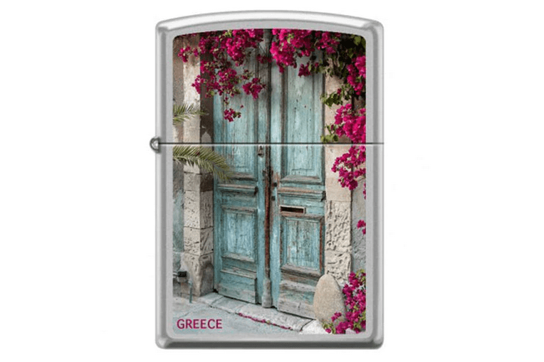 Greek Blue Doors