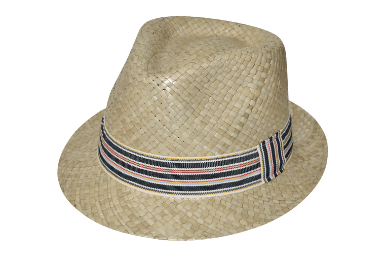 Ιταλικό καβουράκι ψάθα Trilby T6103