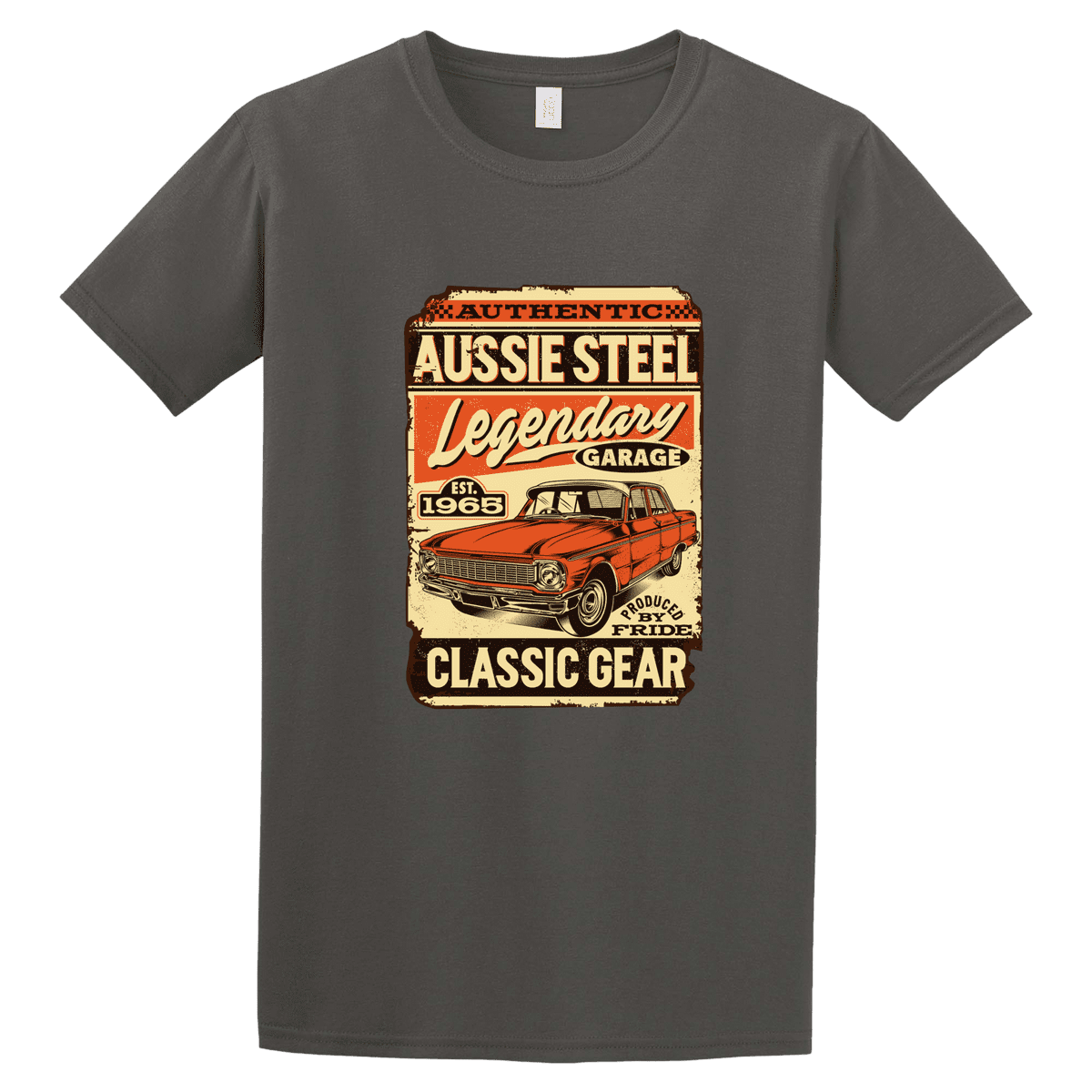 Κοντομάνικη μπλούζα Aussie Steel