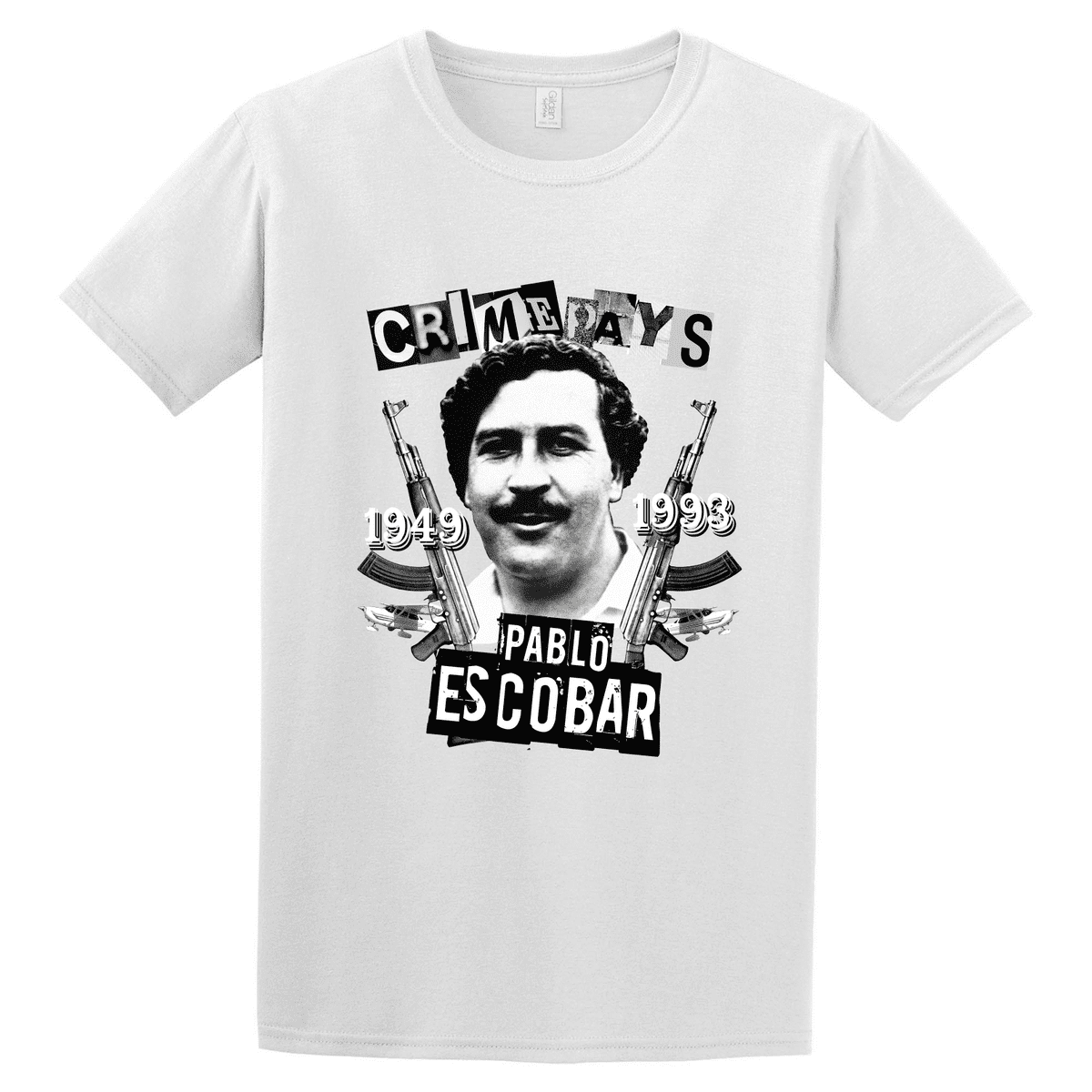 Κοντομάνικο Escobar Crime Pays
