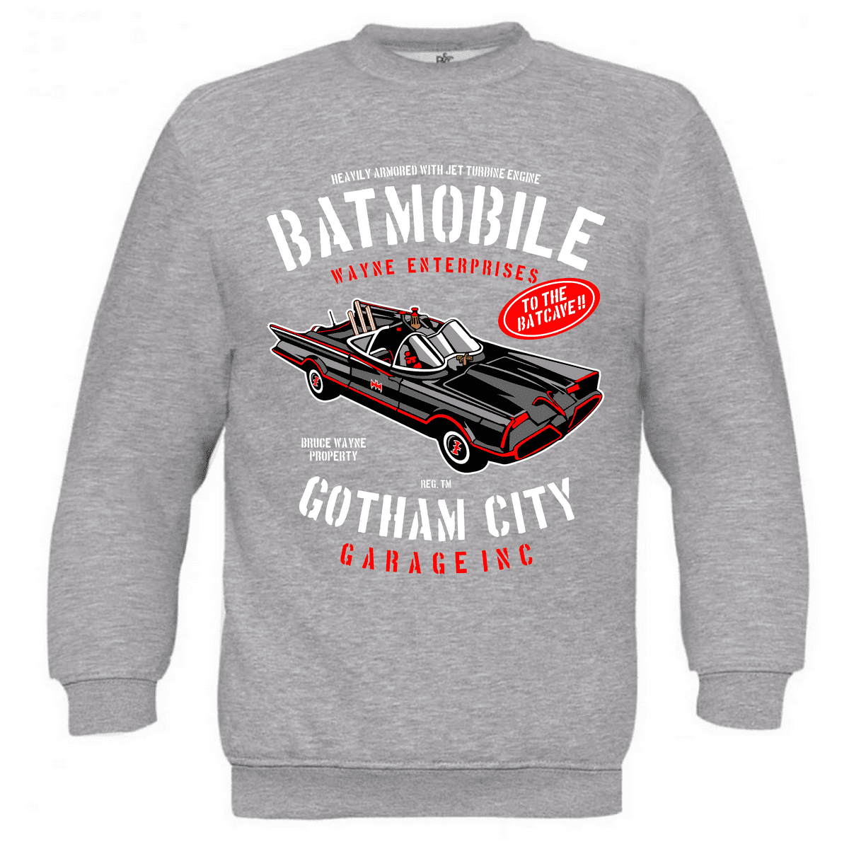 Παιδικό φούτερ Batmobile