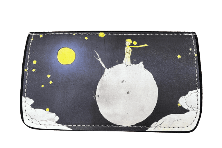 Χειροποίητη δερμάτινη καπνοθήκη Little Prince